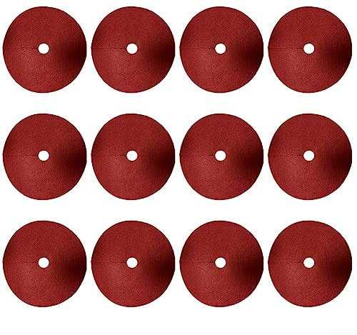 12pcs Schutz Gras Matte Baum Mulch Ring Baum Matten Anti Gras Baum Mulch Matte rot
