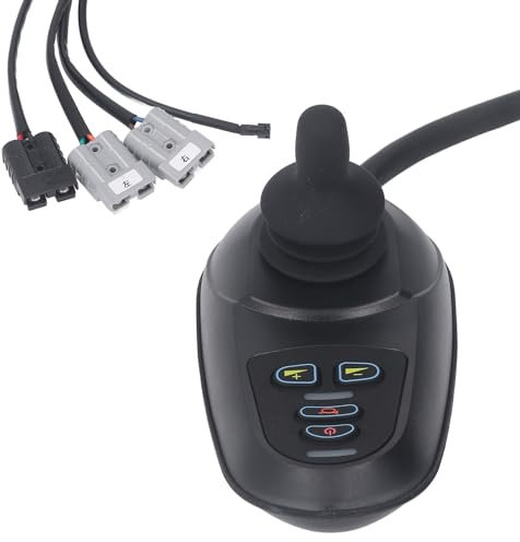 Power Wheelchair Joystick Controller, 50A DC 24V Electric Wheelchair Joystick Controller Replacement, Wheelchairs, Mobility Scooters Accessories