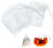 Czwander 300 Stück Teefilter für Losen Tee,7 X 9cm Teebeutel Einweg mit Kordelzug,Teefilter für Losen Tee,Teefilter,Teebeutel für Losen Tee,Bags für Duftender,Gewürze,Vanille,Lavendel,Kaffee