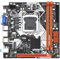 Yinchus La Placa Base del Ordenador H110 ITX LGA1151 DDR4 Admite 32 GB Gigabit Ethernet M.2 Nvme PCI-E3.0 16X Placa Base H110