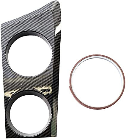 Rfeeuubft Kohle Faser Aussehen Wertige Front Mittel Konsole GeträNke Wasser Halter GeträNke Halter FüR 1 Series E81 E82 E87 E88 RHD