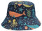 ZLYC Männer Frauen Sommer Fischerhüte Obst Hut, Sea Life Navy Blue, One Size