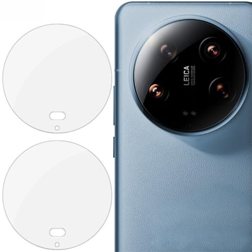 HQ-CLOUD® Lot de 2 Protection Objectif Caméra Arrière en Verre Trempé Pour Xiaomi 14 ULTRA, Film en Verre Trempé 9H, Ultra HD, Anti-Rayures