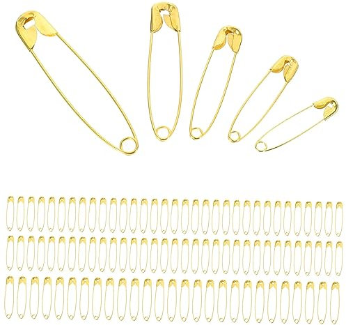 VILLFUL 150stücke Sicherheitsnadeln Broschennadel Zum Befestigen Von Kleidung Etikett Pin Sicherheitsnadel Für DIY-bastelprojekte
