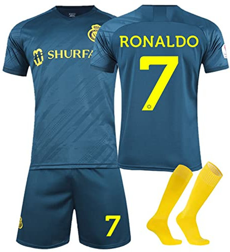 Générique Maillot de Foot Enfant et Adultes 2024 2025 Nouveaux Maillots Home/Away Soccer Jersey Ensemble Football Homme Garçon Vêtement Sport Tshirt, Shorts et Chaussette Set