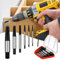 Ensemble D'extracteurs de Vis,6pcs Extracteurs de Vis,Extracteur Vis Cassée,Outils D'extraction De Vis,Outil de Vissage,Pour Dévisser Vis Rouillées,Cassées Ou Coincées
