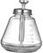 Didiseaon Bouteille Verre avec Pompe À Pression pour Liquides Distributeur Pratique Et Transparent Empêche Les Fuites Améliore Efficacité Au Travail