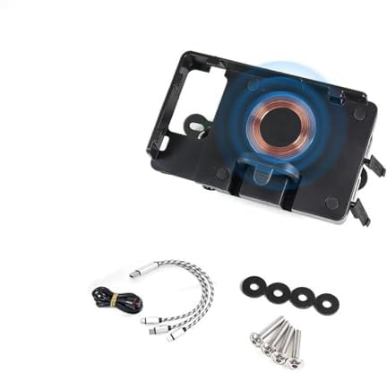 WEFOLCC Navigation Promp Ket Motorcycle USB Smart Phone Holder Support Wireless Developments For Y&amaha Tricks MT-07 07 7 TRACER 700 2016-2020 Motorcycle Navigation Bracket(C)