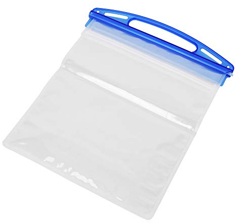 Generic Custodia Impermeabile per Tablet con Eccellenti Prestazioni di impermeabilità per attività Subacquee e di Nuoto Custodia Leggera e Trasparente 28x23,5 Cm