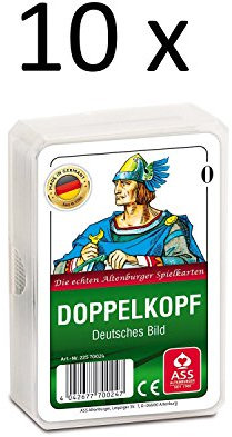 ASS Altenburger Spielkarten Doppelkopf Deutsches Bild (10 x)