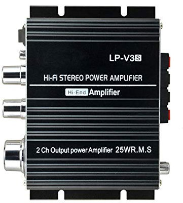 GOFORJUMP 2ch Ausgangsleistungsverstärker 25W X2 RMS HiFi Lepy LP-V3S Motorrad HiFi Stereo Auto Mini HiFi Audio Digital AMP Power