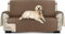Utopia Bedding Resistente al Agua Funda de Sofa 2 Plazas, Reversible Protector para Sofás con Correas elásticas para Mascotas Cubre Sofa (Marrón/Beige)