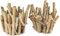 Davartis - Windlicht Treibholz Stöckchen 23x23x20cm - 1 Stück