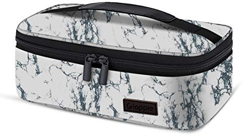 Gloppie Kühltasche Klein für Kinder Mini Thermocase Kinder, Lunchbox Lunchtasche, Kleine Kühltasche Picknicktasche für Schule Picknick Lunch Reisen, Marmorierungsmuster