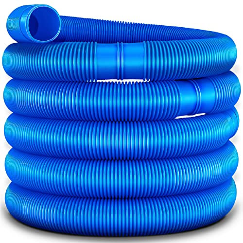 Tillvex Tubo per Piscina 14m / 32mm | Flessibile Con Manicotti | Solare per Pompa | Dell'Acqua
