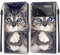 Feyten Coque Xiaomi Poco X4 Pro 5G, Etui Xiaomi Poco X4 Pro 5G, Étui Housse en Cuir Coque Antichoc Flip Case Housse avec Fentes de Cartes Magnétique Portefeuille Protection Case (Chat 1)