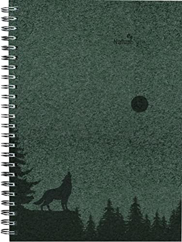 Wochenplaner Nature Line Pine 2024 - Taschen-Kalender A5 - 1 Woche 2 Seiten - Ringbindung - 128 Seiten - Umwelt-Kalender - mit Hardcover - Alpha Edition