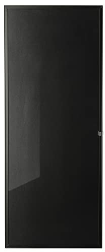 Ikea HÖGBO Glastür 40x97 cm schwarz