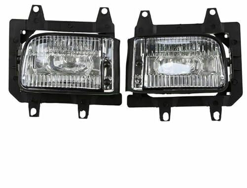 WOZIES Nebelscheinwerfer auto Für BMW E30 Scheinwerfer Nebelscheinwerfer Stoßstangenlicht 318I 325I 325E Nebelscheinwerfer DRL 63171385945/63171385946