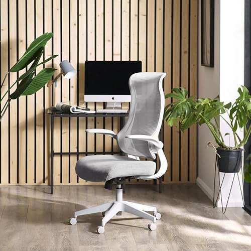 Julian Bowen Archer Office Chair, Engineered Wood, Cherry Ash, 118 x 67 x 63.5cm