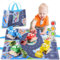 Geebiiny Kids Toys for 1 2 3 Year Old Boys, Toddler Digger Toys 1-3 Year Old Boy Girl Gifts Tractor Toy Cars Boys Toys Age 1 2 3 Montessori Toys 1st Birthday Gifts for Boy Kids' Play Vehicles
