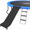 Deomod Trampoline Ladder Slide Kit, Trampoline Universal 3 Steps Wide Ladder & Buffer Slide, Universal Ladder Slide for 10ft 12ft 14ft 15ft 16ft Trampoline, Easy to Climb and Slide for Children/Kids