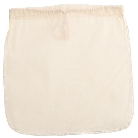 Housoutil Bolsa De Filtro Cordón Algodón Para Filtrar Bolsa Para Colador De Alimentos