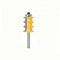Triple Bead Router Bit, 1/4 Shank Triple Beading Furniture Trim & Molding Router Bit, Woodworking Milling Tool for Plastic, Wood, Plywood