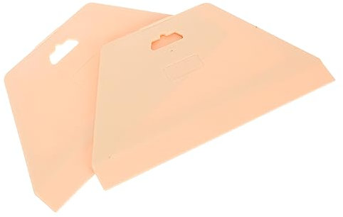Gadpiparty 2pièces Outil De Lissage Pour Papier Peint Plastique Raclette Souple Pour Film Adhésif Et Décoration Murale Élimination Des Bulles Air Avec Bord Effilé Kit Pratique Et Léger