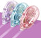 Fyguard 3 Stück Kleberoller, 8mm x 10m Selbstklebende Transparente Klebemaus Doppelseitiges Klebeband Fotokleber für Scrapbook Fotos Kartenherstellung DIY Basteln (Rosa&Blau&Lila)