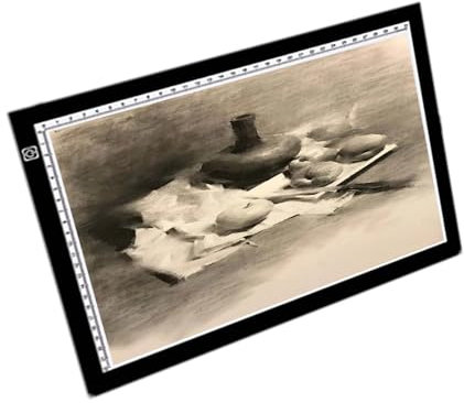 Led Leuchttisch A4/A3 Licht Pad, Diamond Painting Leuchtkasten mit Usb Kabel, 3 Helligkeitsstufen Tracking Leuchtplatte Ultra-dünne für Zeichnen, Tätowierung, Röntgenbetrachtung