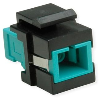 ROLINE Adaptateur fibre optique Keystone SC/SC Simplex, multimode, OM3