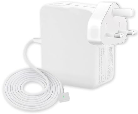 RigSmart Mac Book Pro T-Tip 85W Power Adapter Fast Charger Compatible Mac Book Air/Pro 11'' & 13'' inches 2012~2018, models A1425 A1435 A1502 A1465 A1424 A1290 A1343 A1226 etc
