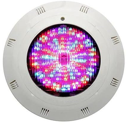 Ujjdwiurgh Poollicht, 12 V, 18 W, LED-Unterwasserleuchten mit RGB-Farbwechsel, IP68, mit Fernbedienung (18 W)
