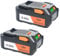 ZahoTse 18V Replacement Battery for RIDGID,Cordless Power Tools Battery for RIDGID,R840083/R840085/R840086/R840087/R840089/AC840085/AC840086/AC840087P/AC840089 Lithium-ion（5000mAh,2 Pack）