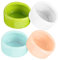 Abaodam 4Pcs Hamster Food Bowls Small Animal Feeding Dishes for Hamsters Hedgehogs Mice Smooth Surface Sturdy Design Easy to Clean