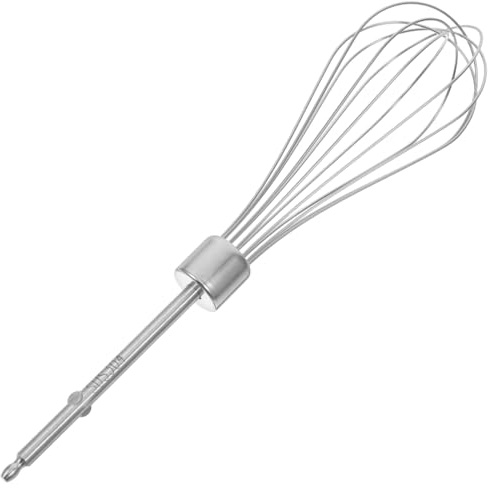 SAFIGLE Edelstahl-Schneebesen-Aufsatz Für Handmixer 12-Draht Rührbesen Ersatz Zum Mischen Von Sahne Eiweiß Und Teig Küchenwerkzeug Für Kuchen Brot Und Desserts