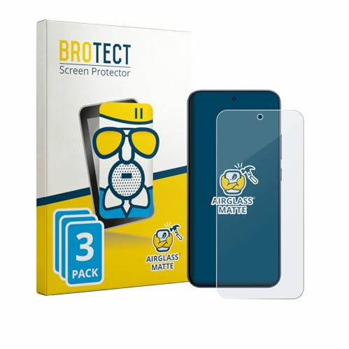 BROTECT Entspiegelungs Schutzglas für Oppo F33 Pro (3 Stück) Schutzfolie Panzer Folie Glas Matt [Extrem Kratzfest 9H, Anti-Reflex, Anti-Fingerprint]