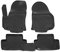 Norm Liners | 3D Gummimatten Auto Matten Fussmatten Kompatibel mit Zafira B 2005-2010, Rand cca 4cm, Allwetter, 4Tlg, Premium Qualität