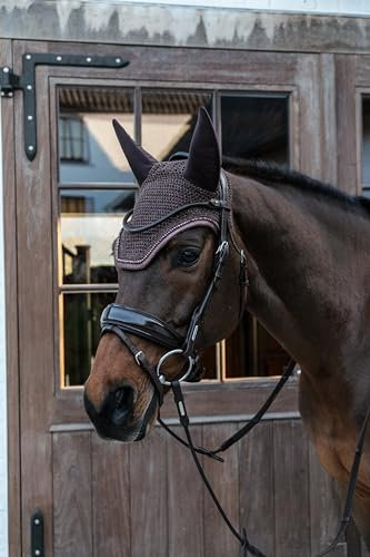 Kentucky - Fliegenhaube Wellington Glitter soundless braun
