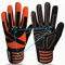 FINGER TEN Fitness Handschuhe Handgelenkschutz Trainingshandschuhe Herren Kraftsport Fitnesshandschuhe Halb Vollfinger Sporthandschuhe, Gewichtheben Bodybuilding Gym Training (Vollfinger Orange, L)