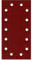 50er Pack Schleifpapier Schleifblatt 115 x 230 mm 14 Loch Körn.40-180 für Schwingschleifer (Gemischte Körnung 40-180 je 10Stk)