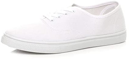 AJVANI Mens Comfort lace up Plimsolls Trainers Lounge Casual Jersey Shoes Size 9 43