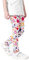 Kiench Mädchen Leggings Lang Stretch-Hosen Muster Konfetti EU Größe 104-110/3-4 Jahre Etikett 110