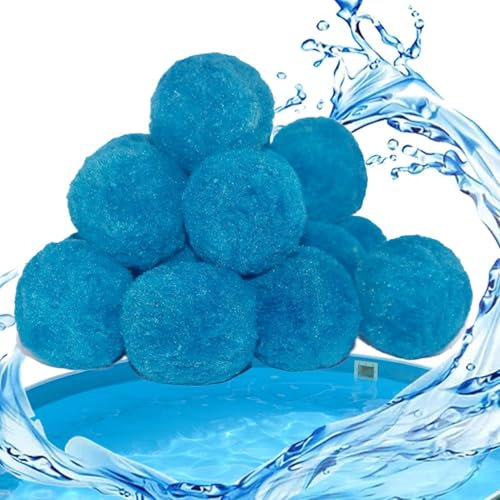 Alternative au sable de filtre de piscine – Médias de filtration haute performance pour piscines | Substitut de sable respectueux de l'environnement et réutilisable, améliore la clarté de l'eau, est