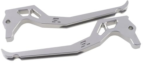 Bremshebel STREETLIGHTS CNC Silber kompatibel mit Peugeot Buxy Elyseo JetForce Ludix 50