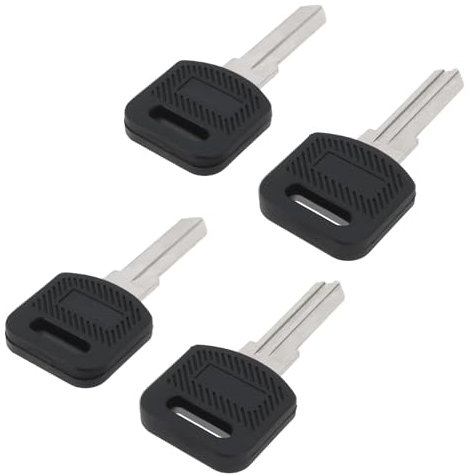 ECSiNG Pack of 4 A106 Keys with Right Groove and A105 Key with Left Groove Replacement Key Compatible with Wangong Compatible with Damuzhi DB Mailbox Key Locker Key