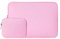 RAINYEAR 15,6 Pulgadas Funda Protectora para Portátil Compatible con 15,6 DELL HP ASUS Laptop Notebook Chromebook Tablet Ordenador Portátiles Caso con Bolsa de Accesorios,Rosa