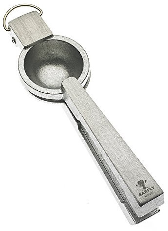 Barfly M37023 Presse-agrumes en aluminium moulé en acier inoxydable Argenté