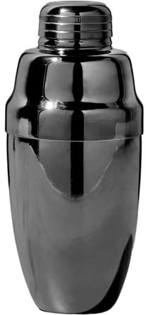 Viski 5781 Warren Gunmetal Black Cocktail Shaker, Stainless Steel